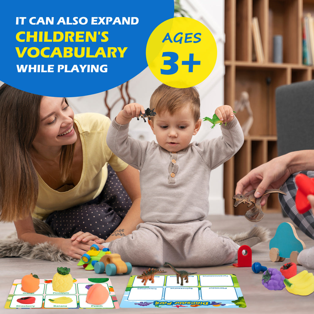 Nicella Sorting Toys for Toddlers, Sensory Toys for Autistic Kids 1 2 3 4 Years Old, Preschool Montessori Learning Educational Toys Game for Autism Boys and Girls