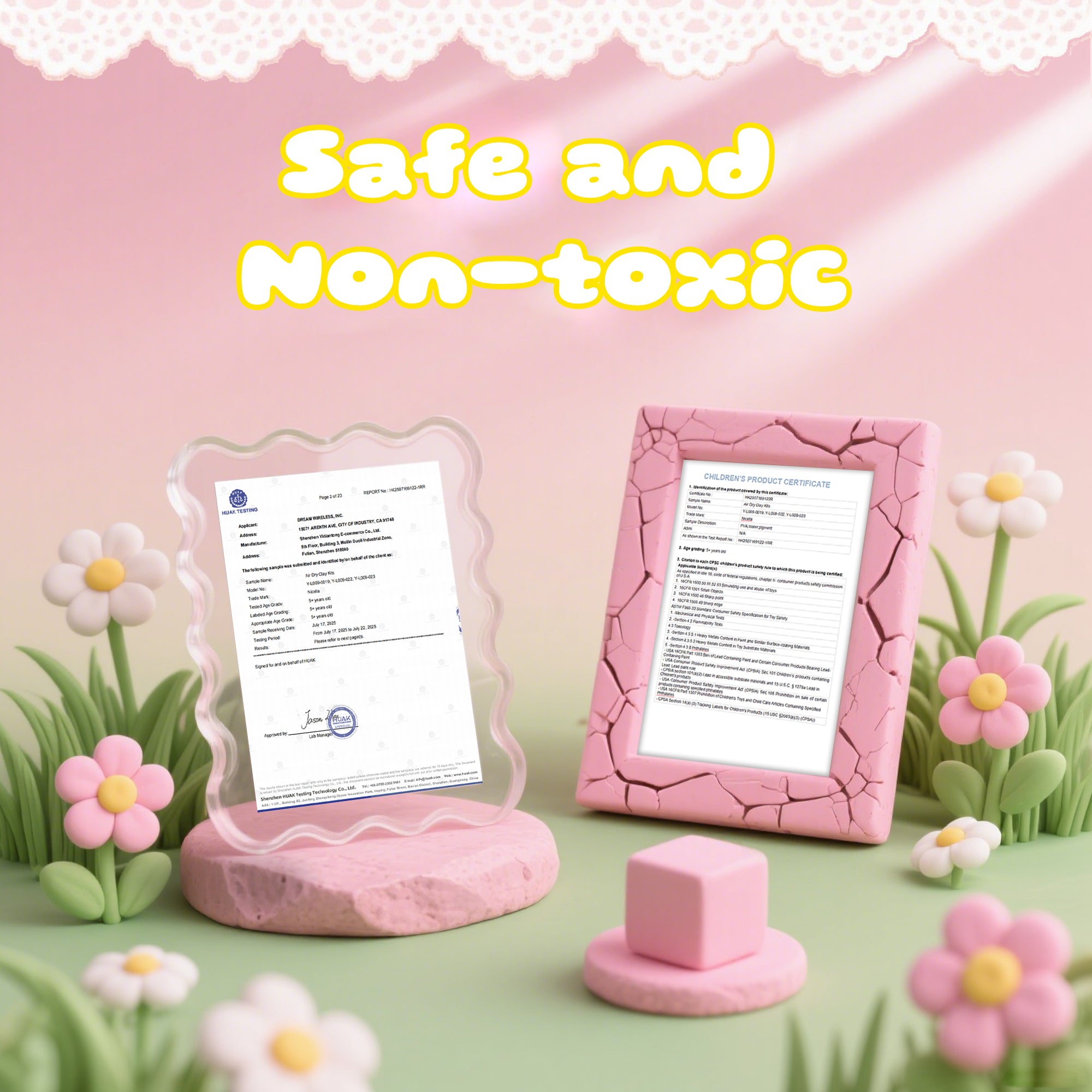 Nicella Air Dry Clay for Kids-12 Cake Modeling Clay , Molding Clay with Sculpting Tools & Tutorials, Ultra Light & Safe, DIY Arts and Crafts Gift for Girls Boys Ages 3+