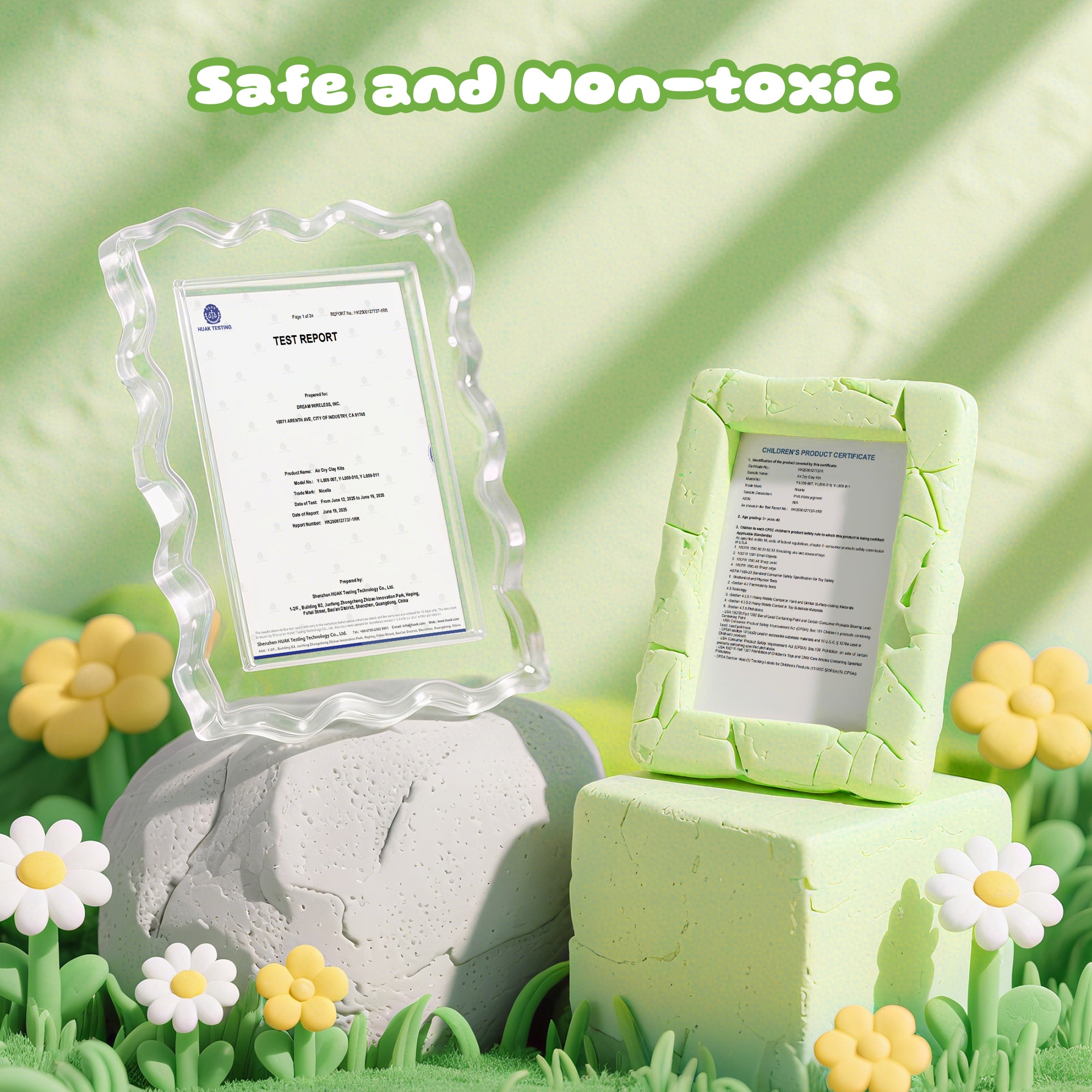 Nicella Air Dry Clay for Kids-12 Animal Modeling Clay, Molding Clay with Sculpting Tools & Tutorials, Ultra Light &Non-Toxic, DIY Art Crafts Gift for Girls Boys Ages 3+